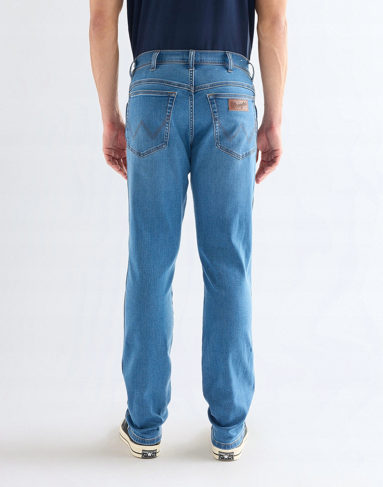 Pánské zúžené džíny Wrangler Texas Slim Light Visual 112378817 38/34