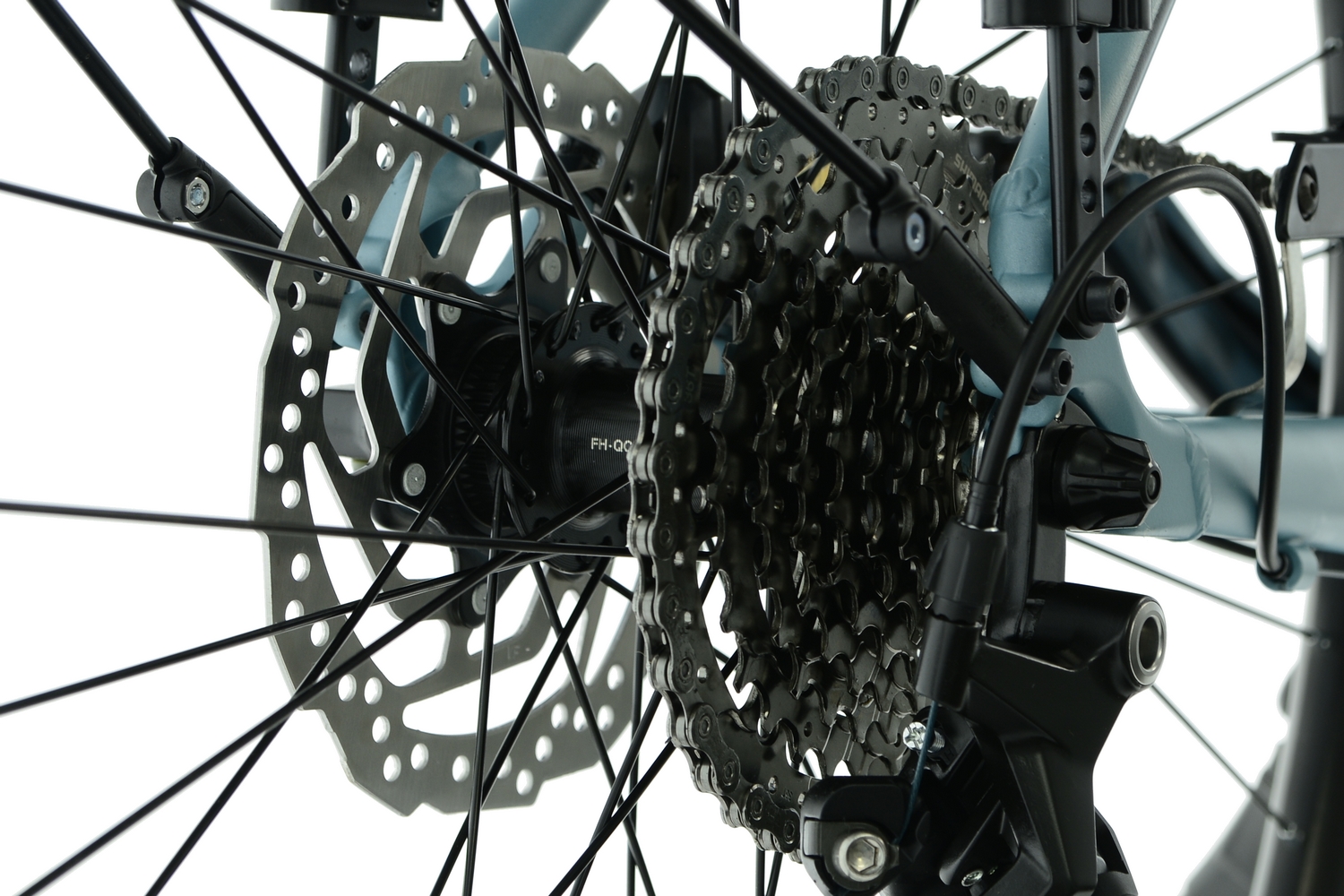 Rower Trekkingowy Kands 28 Verso V2 r19' błękit CUES SHIMANO HYDRAULIKAr25D