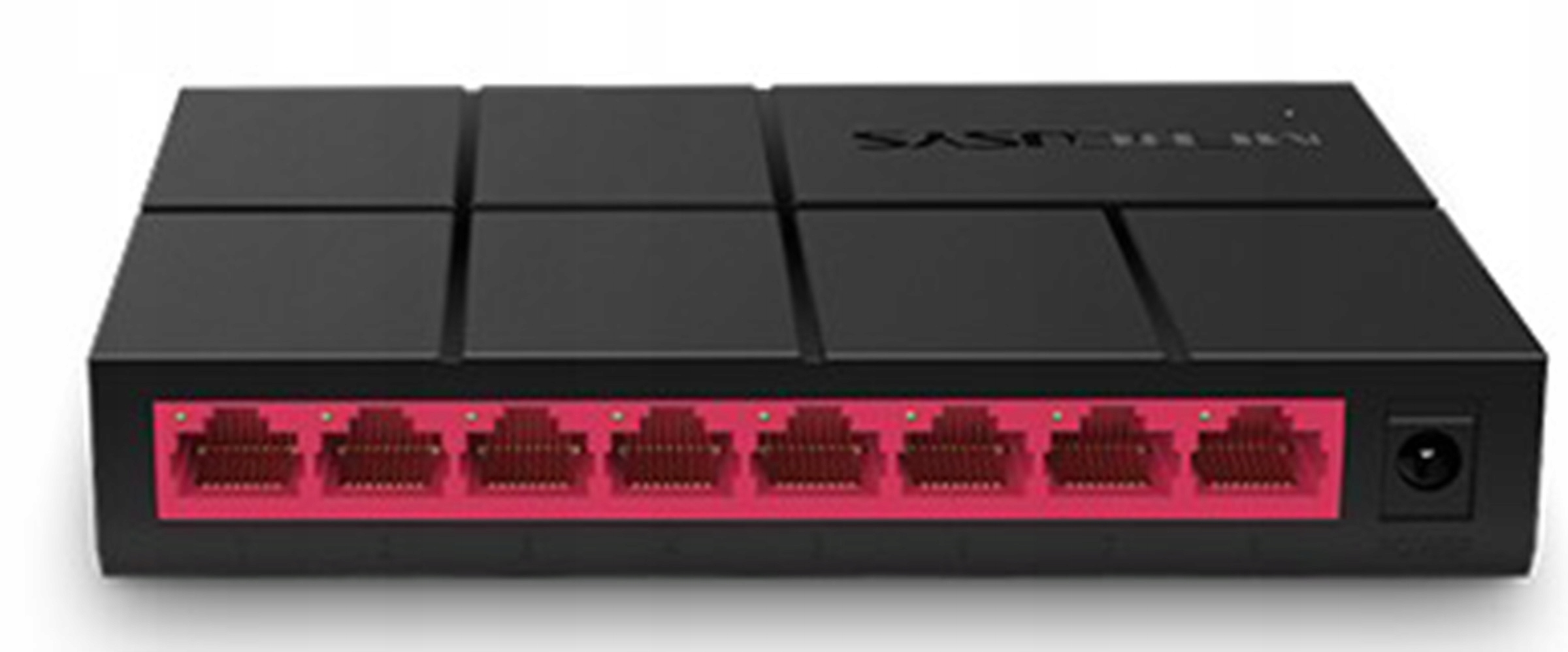Rozbočovač Siete Lan 8 Portov Gigabitový Prepínač Mercusys MS108 G