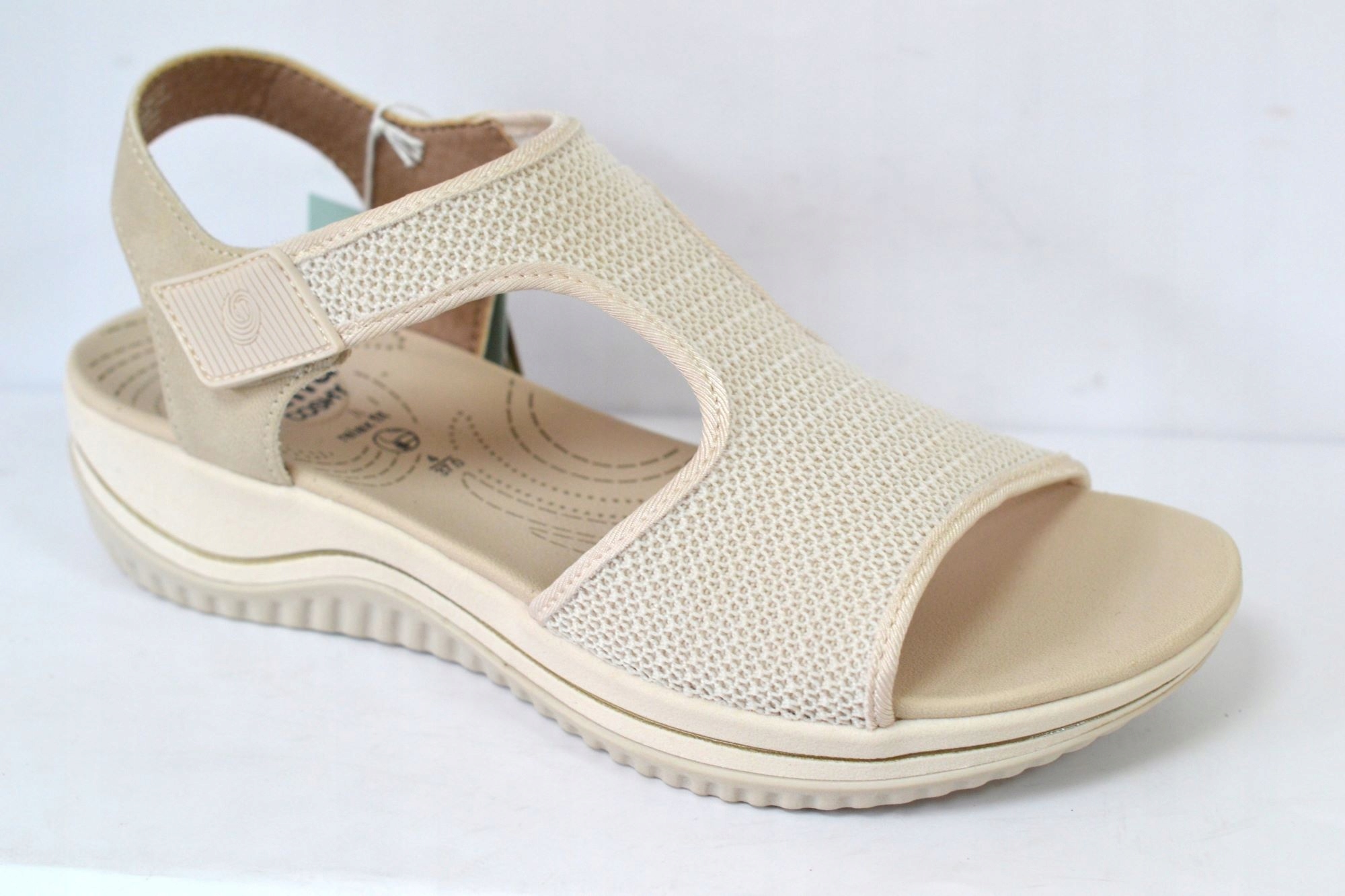 Jana Coshy 28772-44 Sandály Relax Fit Béžové VEL.40