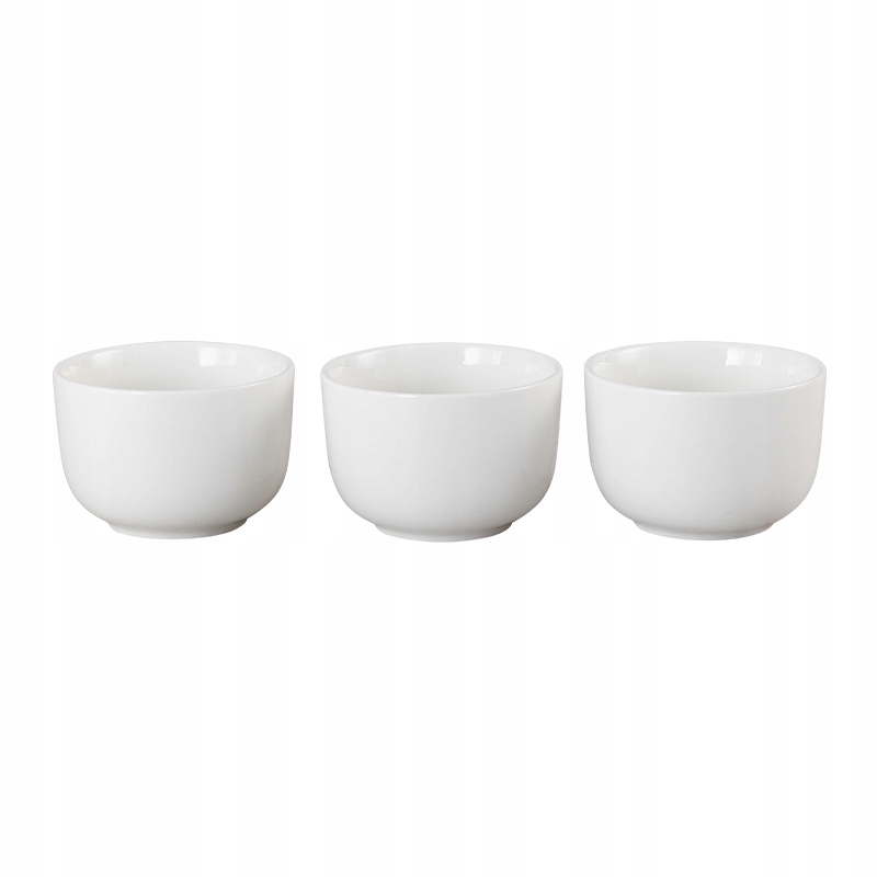 

Zestaw salaterek do serwowania porcelana białe