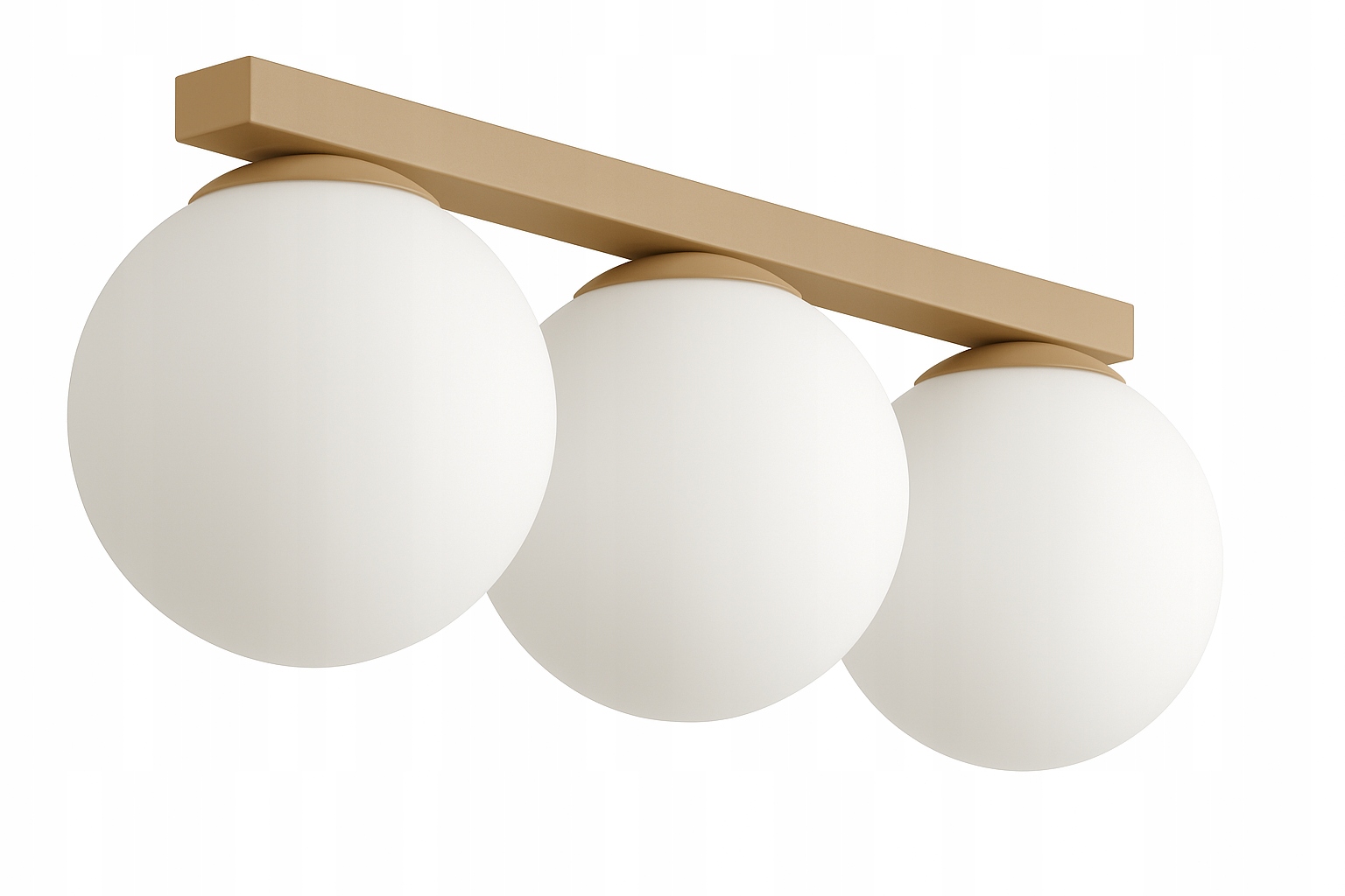 Lampa Stropní Svítidlo Stropní Lustr Kašmír Skleněné Mléčné Koule E27 Led