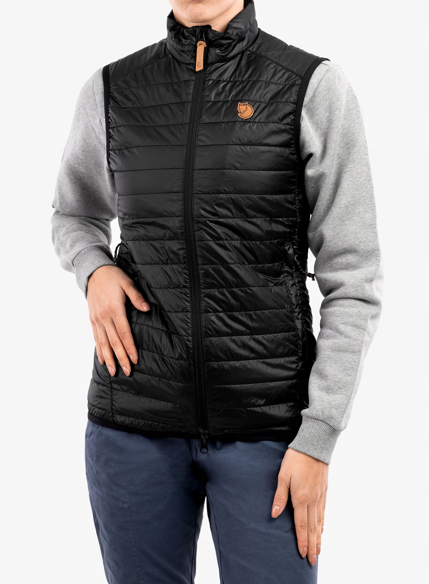 Dámská zateplená vesta Fjallraven Abisko Padded Vest černá Xs