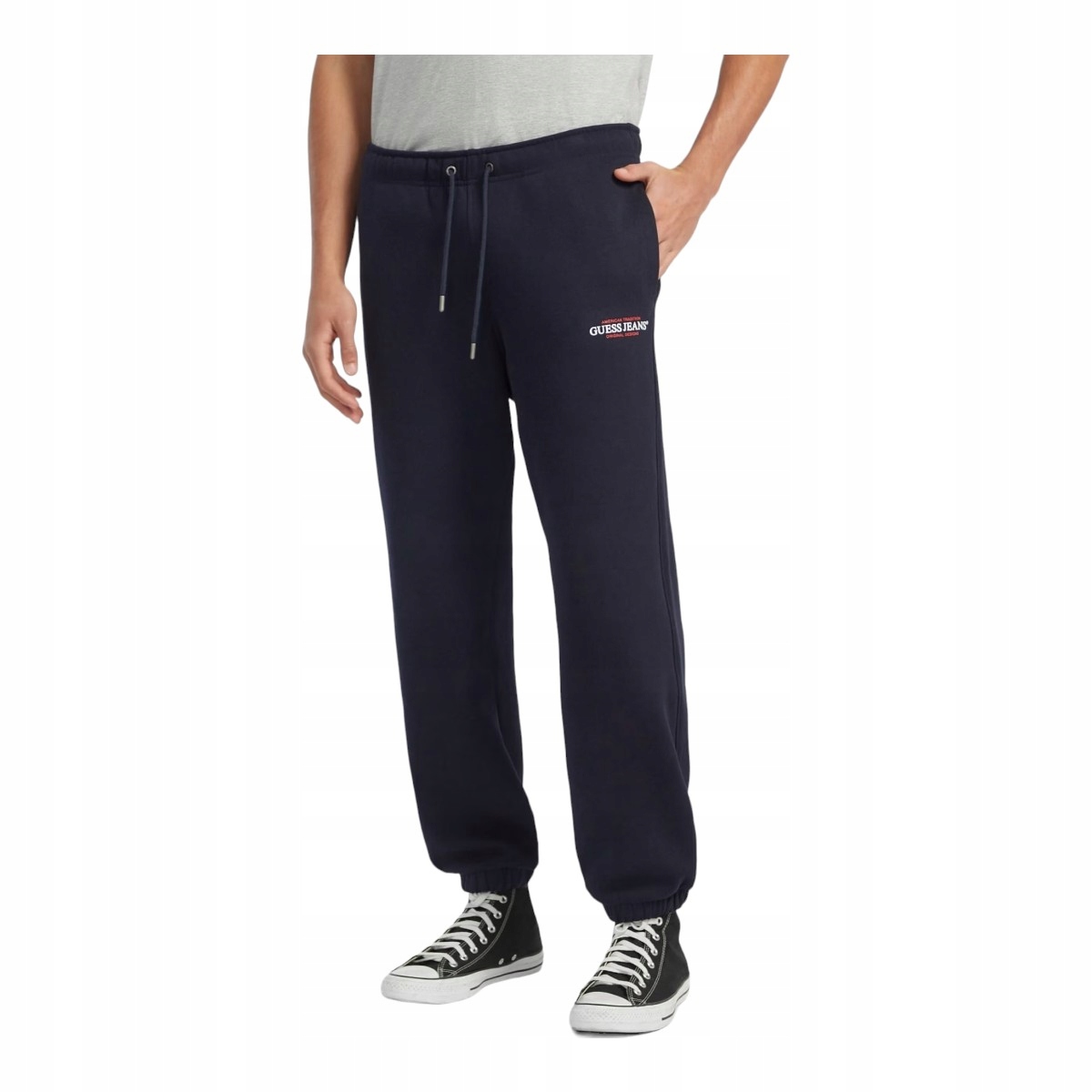 Guess Pánské Teplákové Kalhoty Gj American Traditio Tmavě Modré vel. L