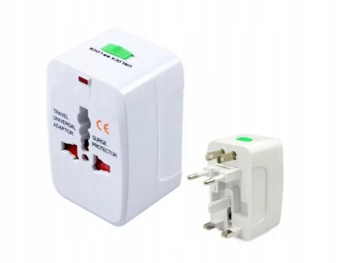Wtyczka Przejściówka Adapter Uniwersalna Wtyczka Świat