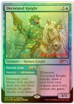 Decorated Knight // Present Arms Foil