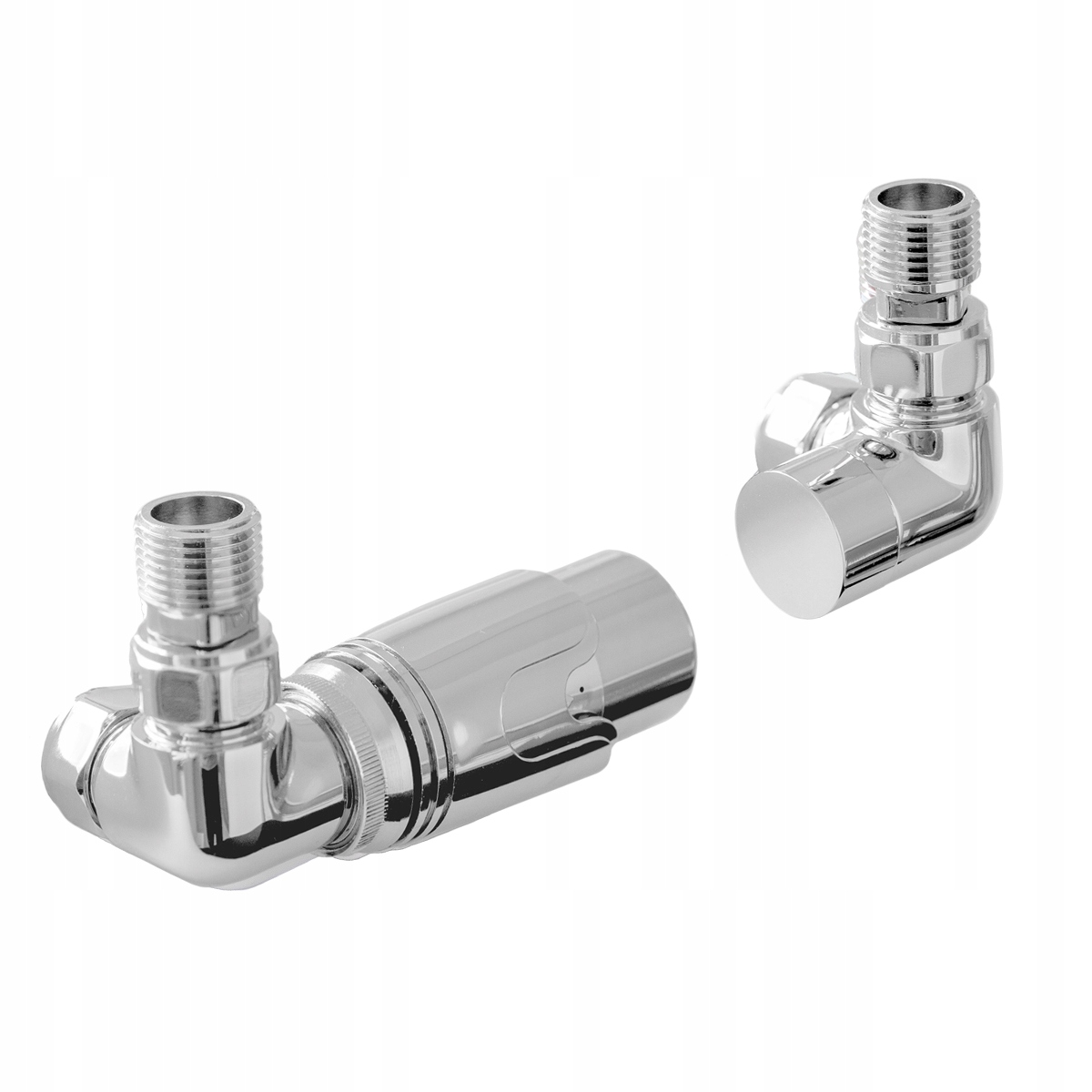 Termostatická Sada S Předvolbou, Levý Chrom