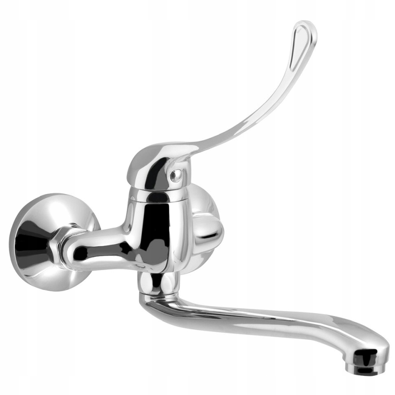 Aqualine Aqualine 35 nástenná batéria 100 mm, rozteč lekárskej páky vysoká