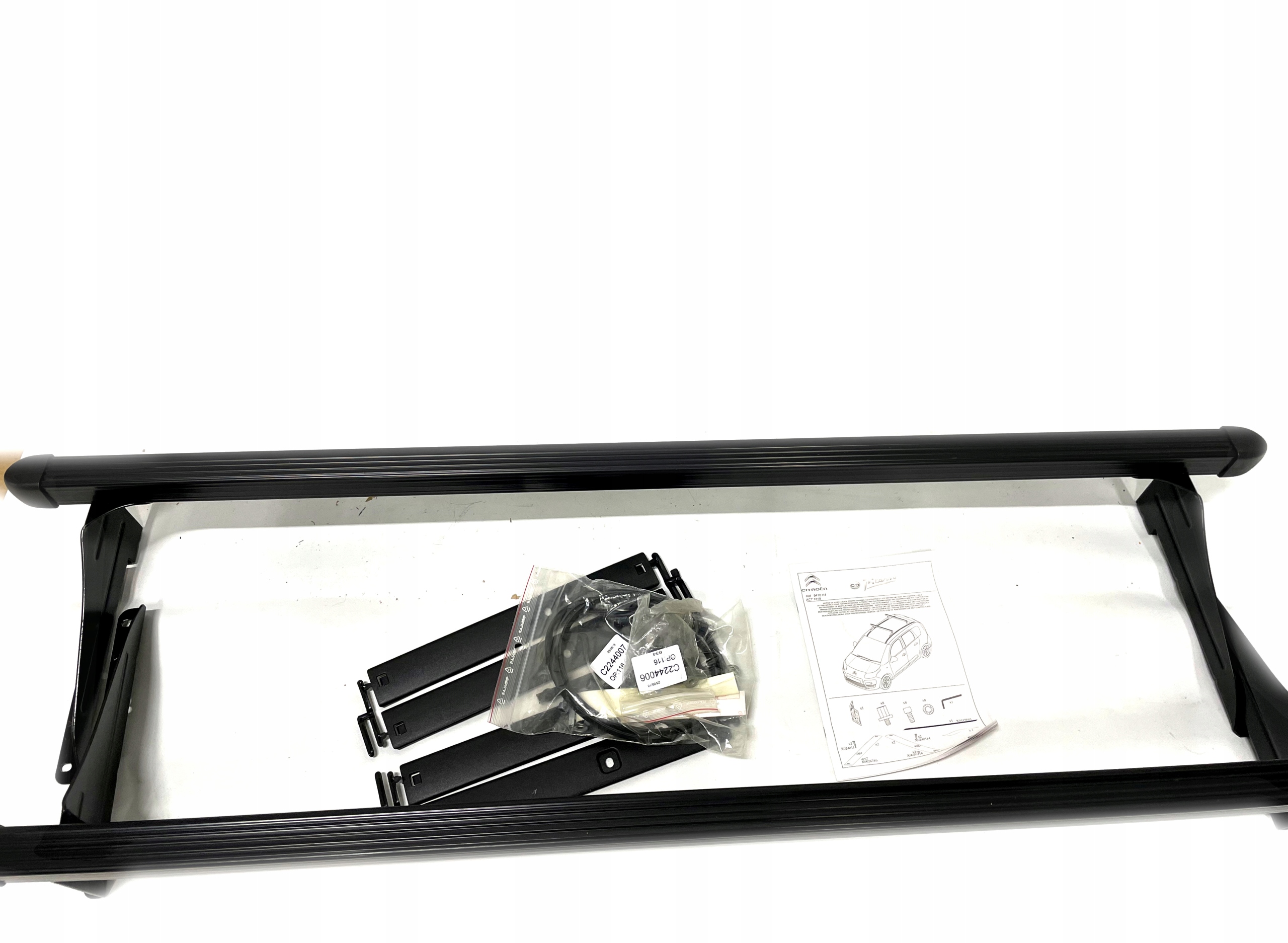 ZESTAW POPRZECZNYCH BELEK DACHOWYCH DO POJAZDÓW BEZ WZDŁUŻNYCH RELINGÓW OE Producent Citroen OE