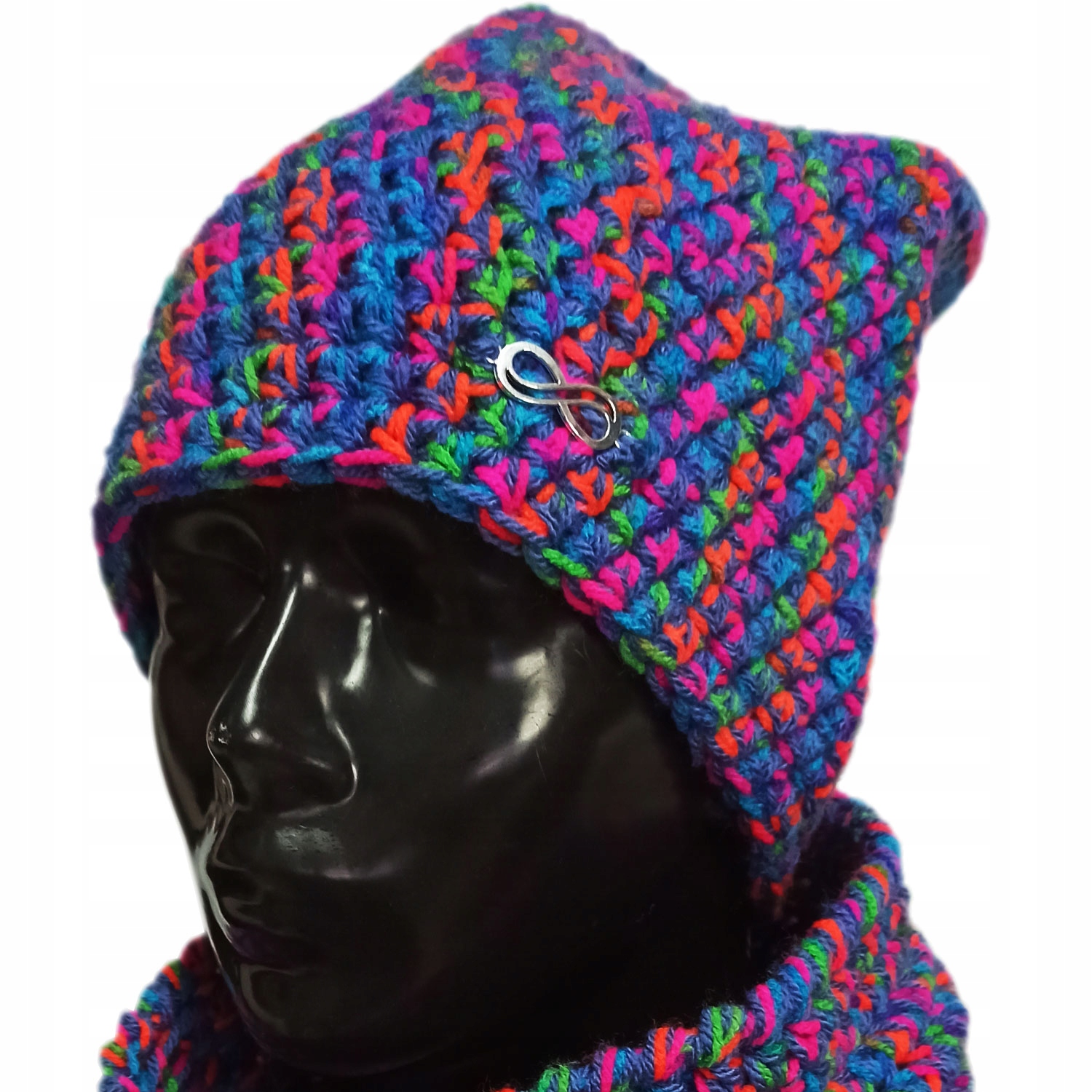 čepice Alu šmoulinka handmade
