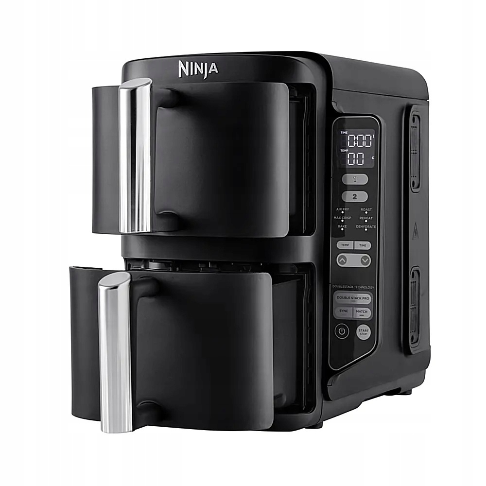 Frytkownica Beztłuszczowa Airfryer Ninja SL300EU Podwójny Kosz X2 Posiłki