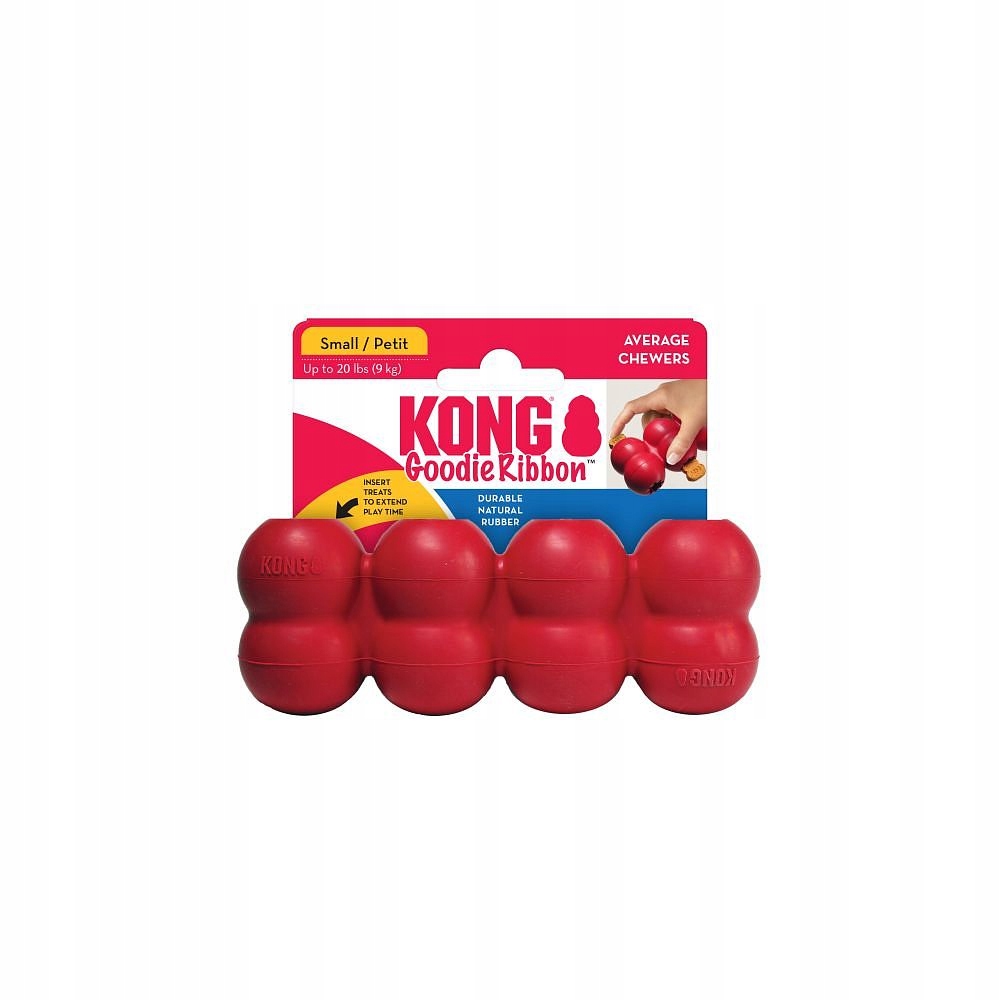 

Kong Goodie Ribbon S - dla małych psów (TGS3E)