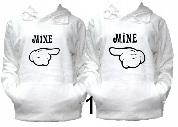 

Dwie Bluzy Dla Zakochanych Walentynki Para Wzory