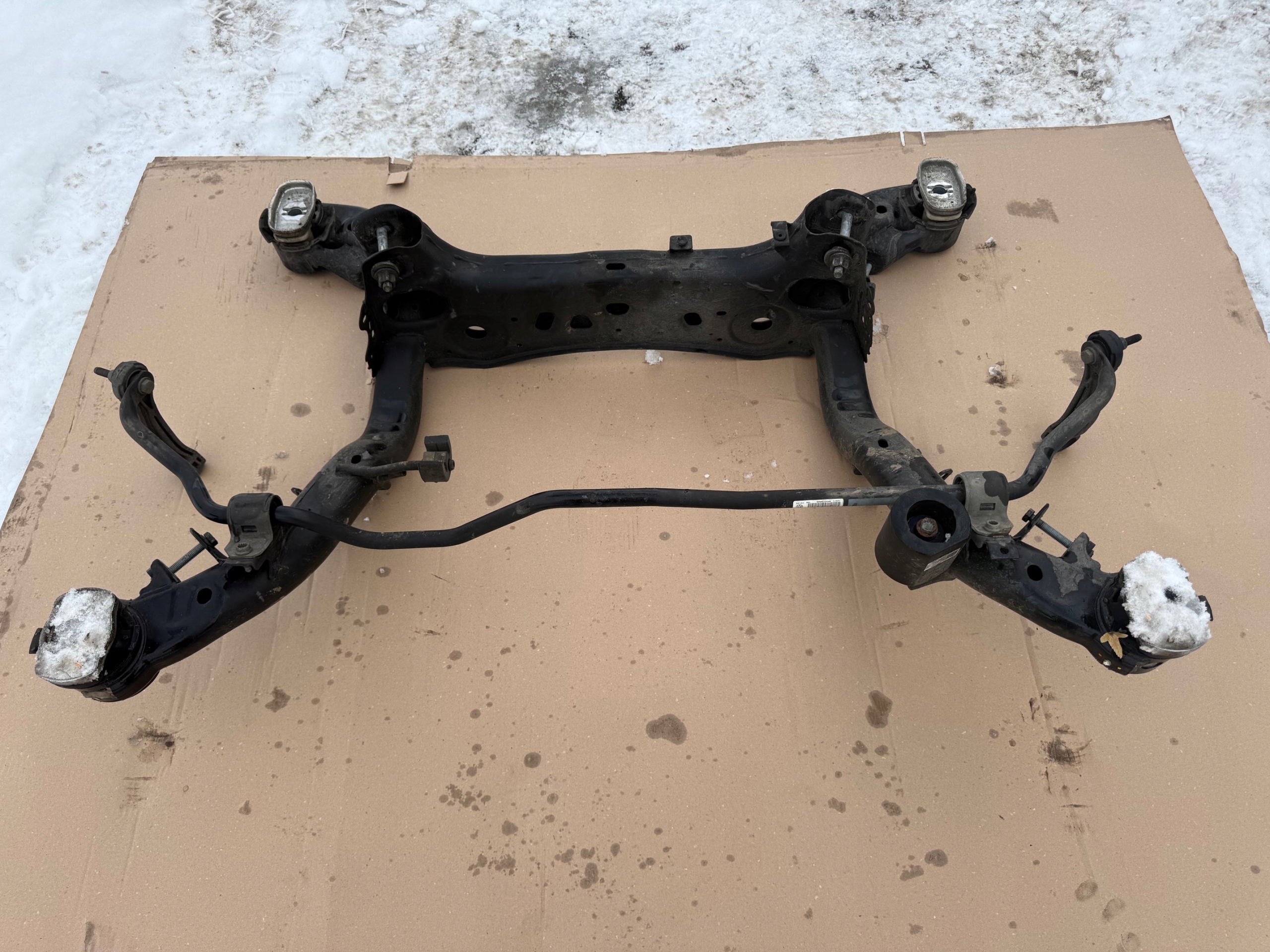 AUDI A6 C8 rear subframe axle beam suspension beam 4K0505235AJ
