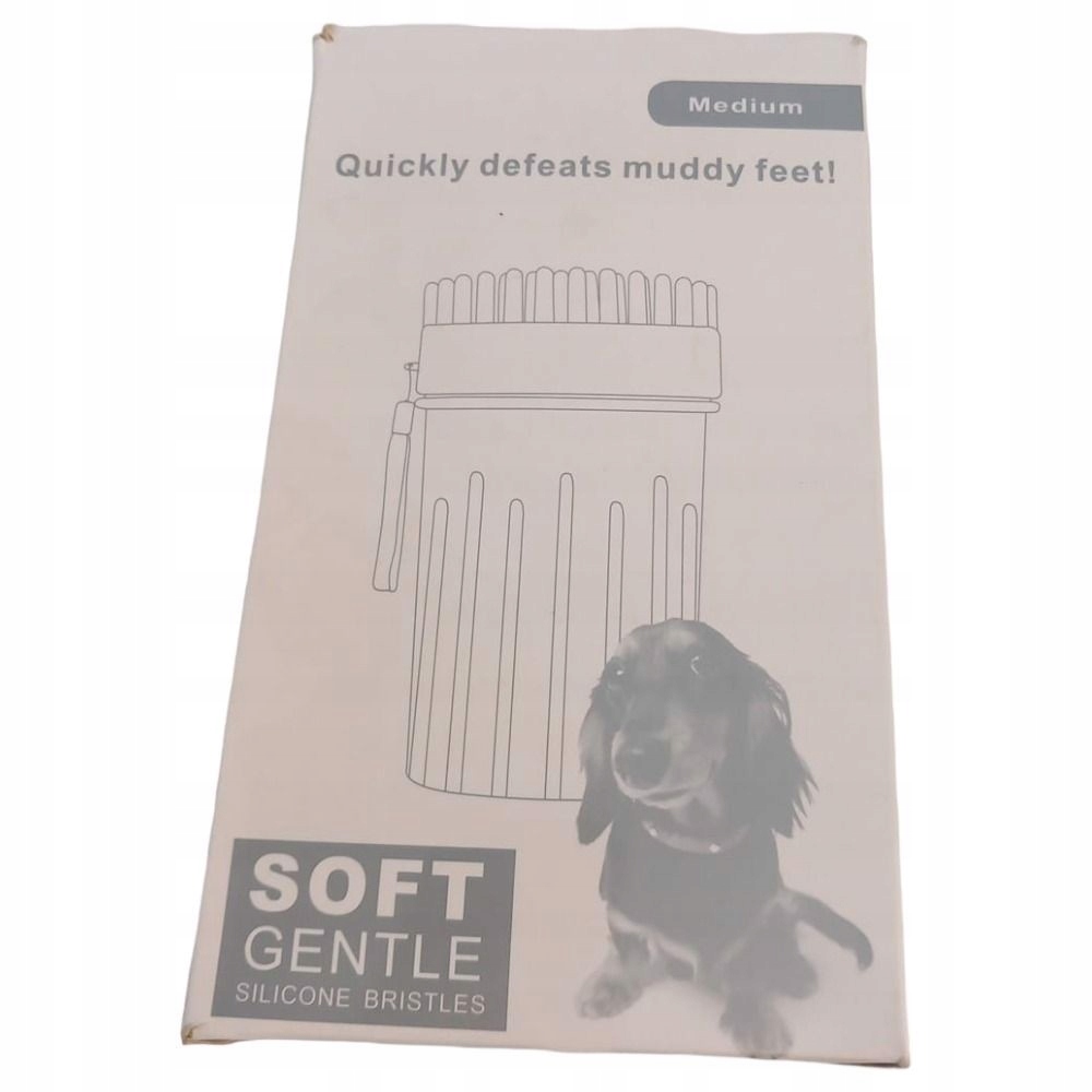 Kelímek na čištění psích tlapek silikonový