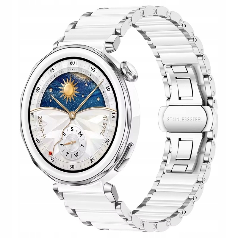 Ceramiczna Bransoleta Do Huawei Watch GT4 GT5 GT6 41MM Pro 5 42MM, 18MM