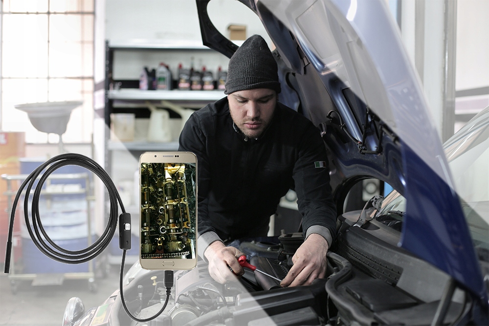 Kamera endoskopowa USB do słabo dostępnych miejsc Marka inna