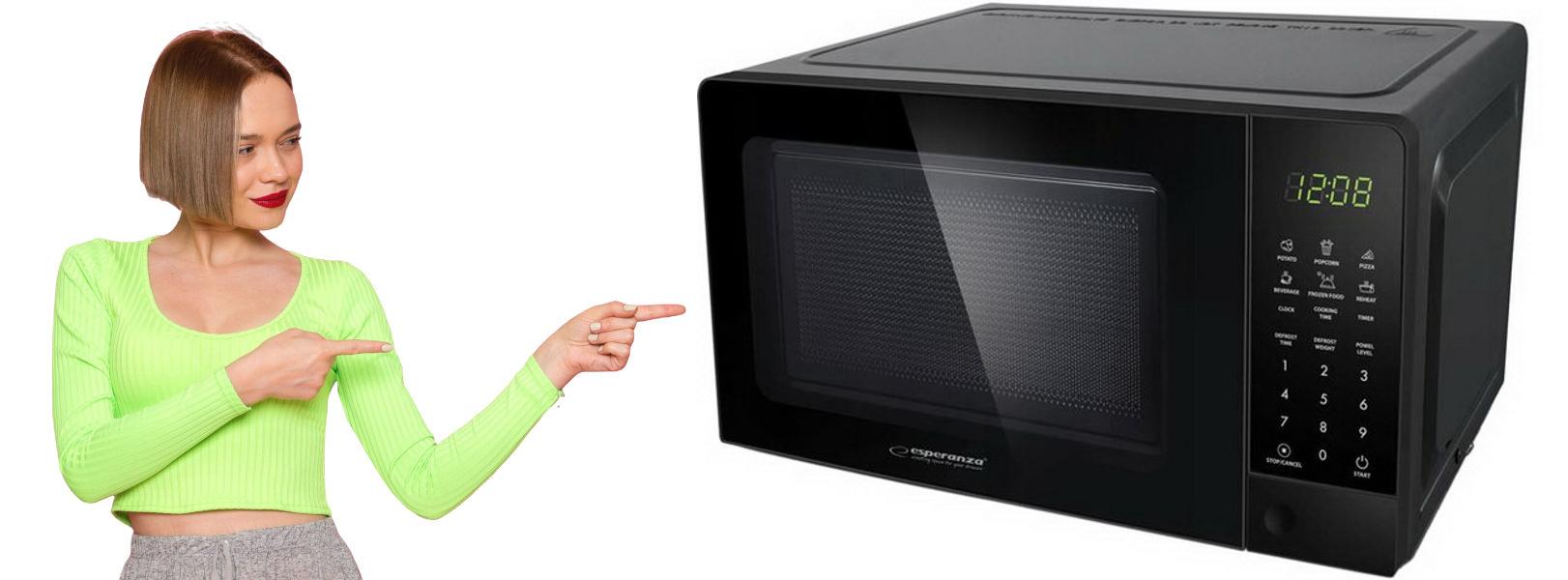 Kuchenka mikrofalowa Esperanza EK009 czarna