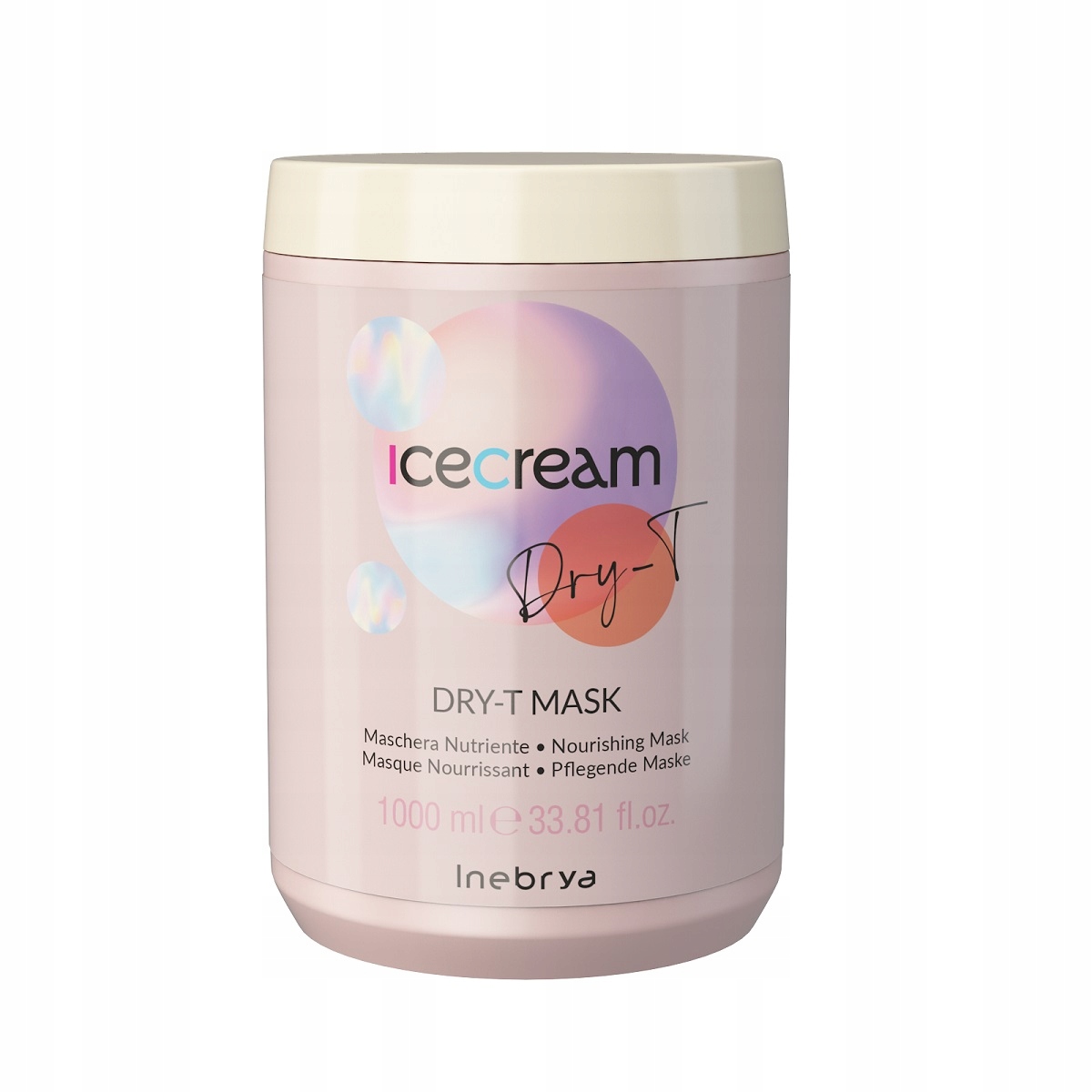 Inebrya Ice Cream Dry-T vyživující maska na vlasy 1000 ml