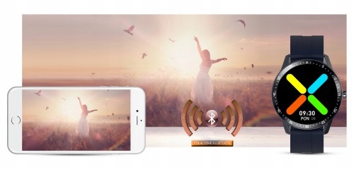 SMARTWATCH G. ROSSI SW018-5 GRANATOWY ZEGAREK ELEGANCKI STYLOWY NA PREZENT Transmisja danych brak