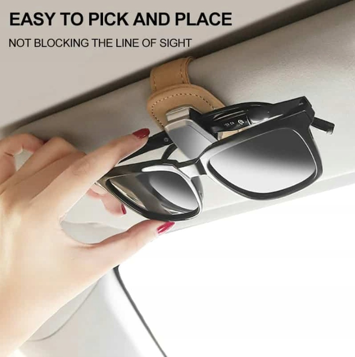 Uniwersalny uchwyt samochodowy na okulary Producent inny