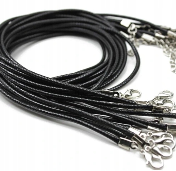 Skórzany Rzemyk Naszyjnik Rzemień eko 65 cm 2mm Marka Inna marka