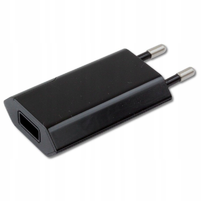 

Sieciowa Ładowarka 100-240V Usb 5V 1A Slim Czarn