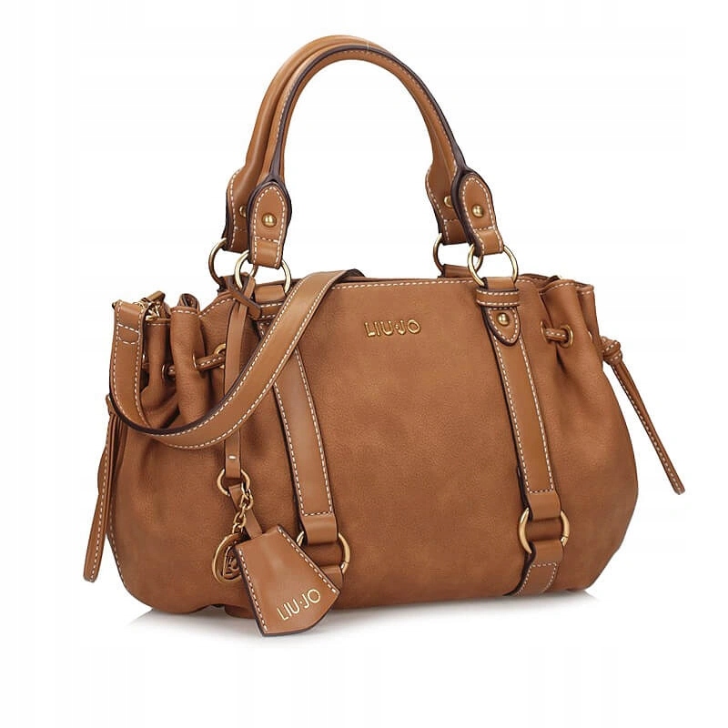 Dámská kabelka Liu Jo AA6081 E1116 00070 Cammello hnědá shopperka do ruky