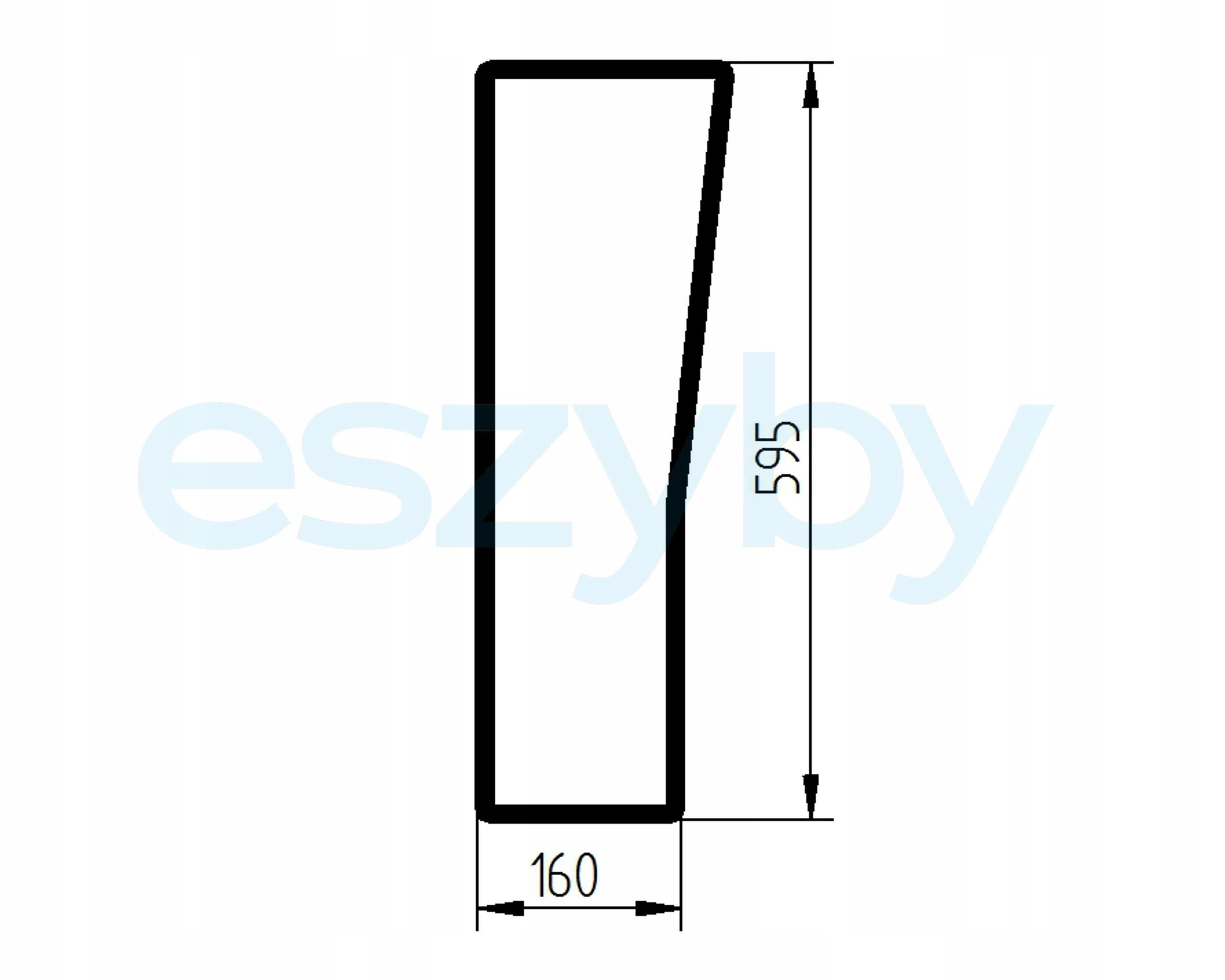 sklo Kubota STV32 STV36 STV40 přední 0069545771