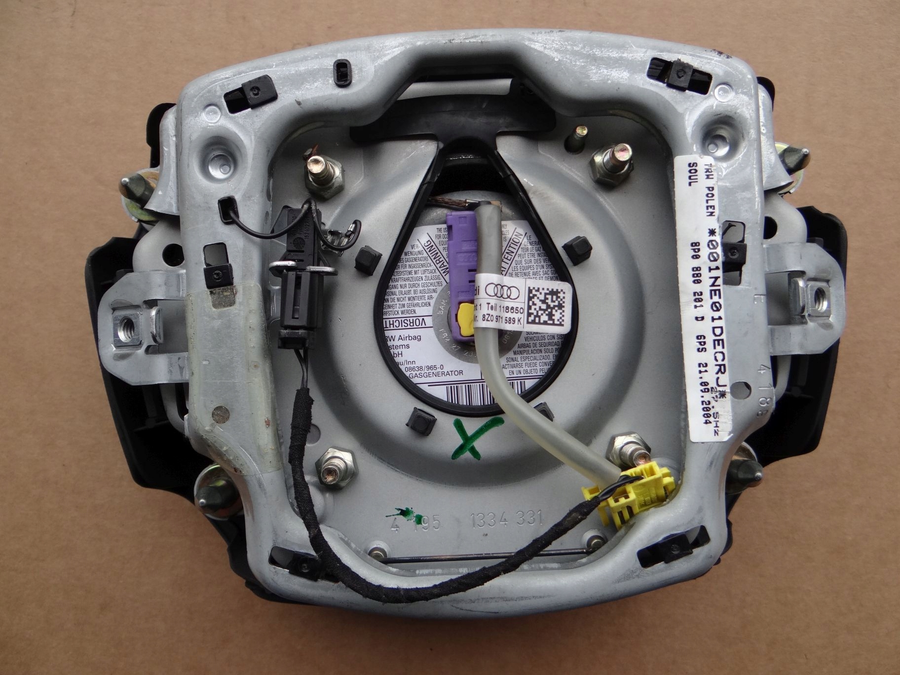 airbag AUDI A4 B6 8P0 880 201D