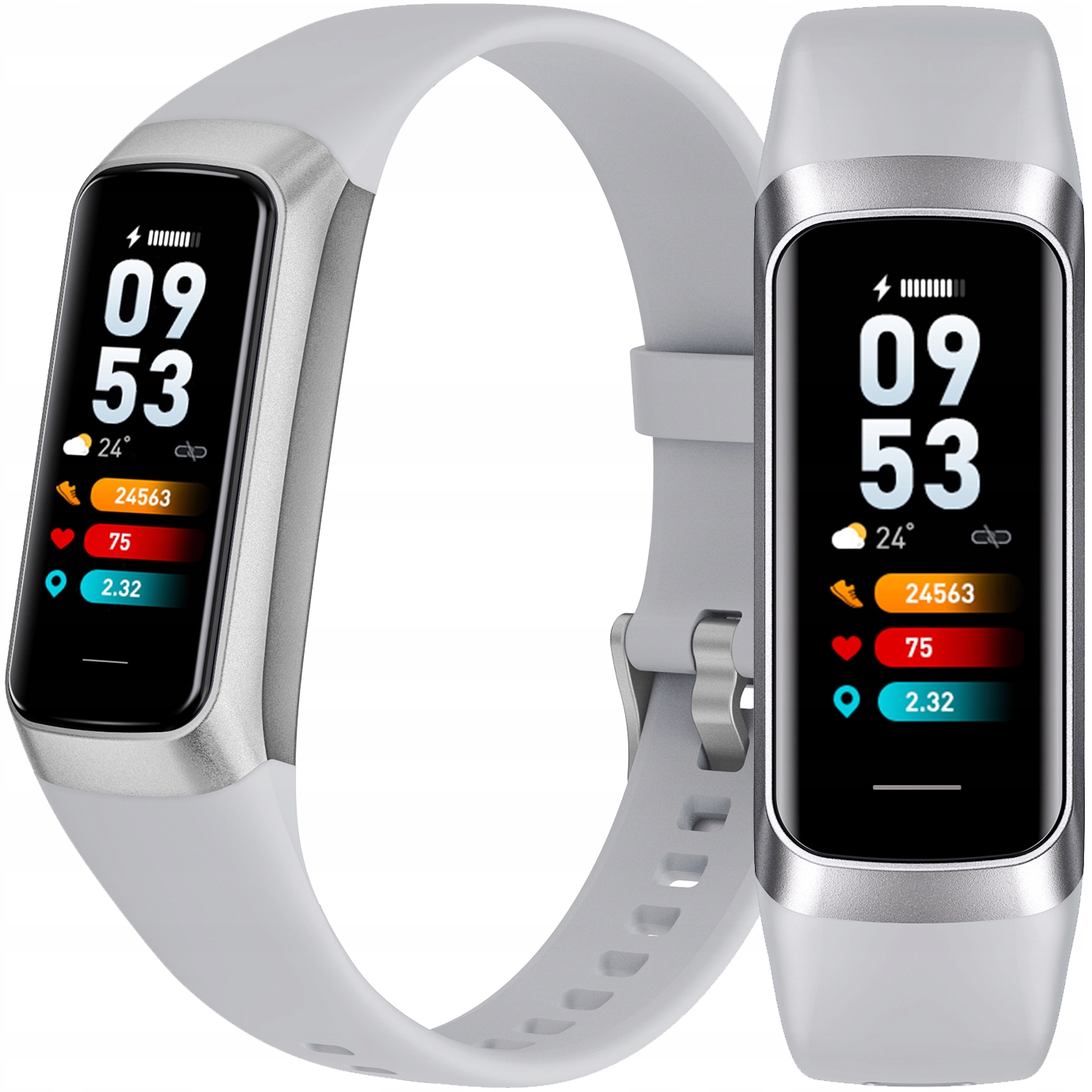 SMARTBAND ZEGAREK DAMSKI AMOLED PULS SPORT FIT Marka JG Smart