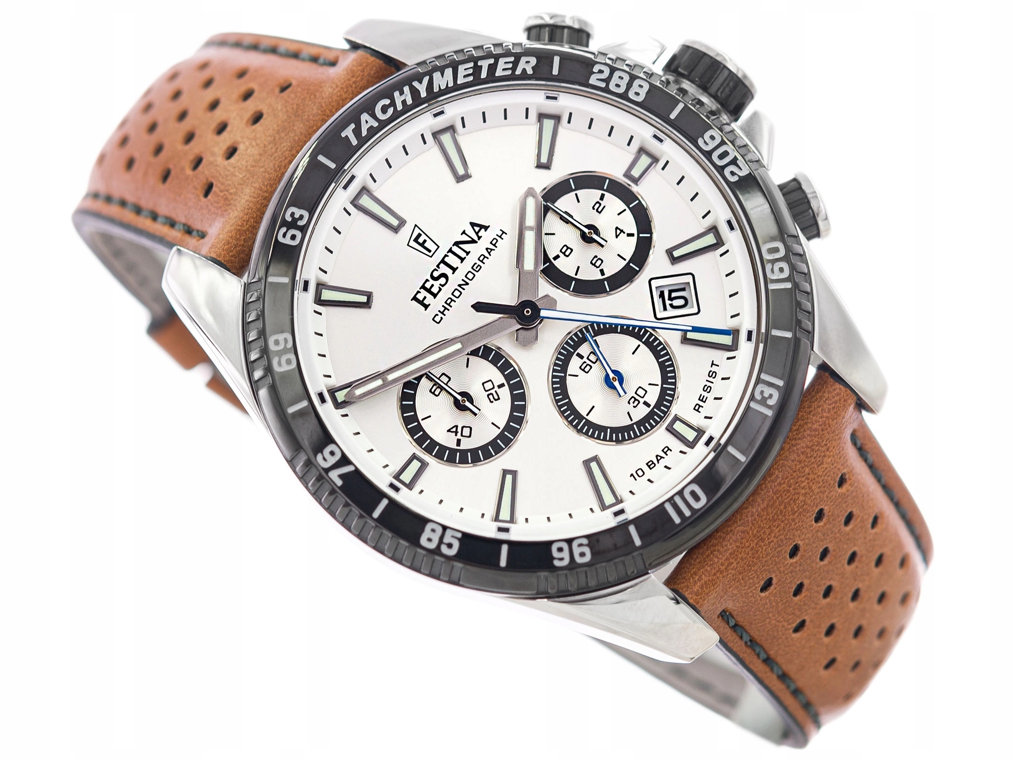 Pánské Hodinky Festina F20561/1 Hnědé Chronograph