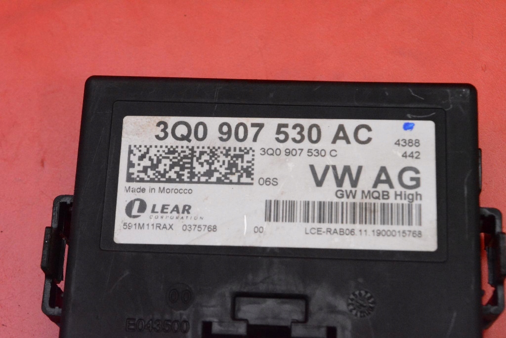 control unit module GATEWAY 3Q0907530AC SKODA OCTAVIA 3 III 1.5 TSI 150KM 17-20