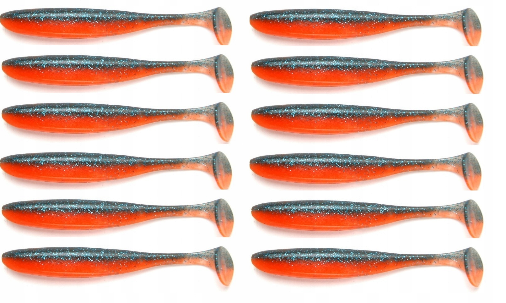 Keitech Easy Shiner 2" Blue watermelon 5cm light spinning 12 szt
