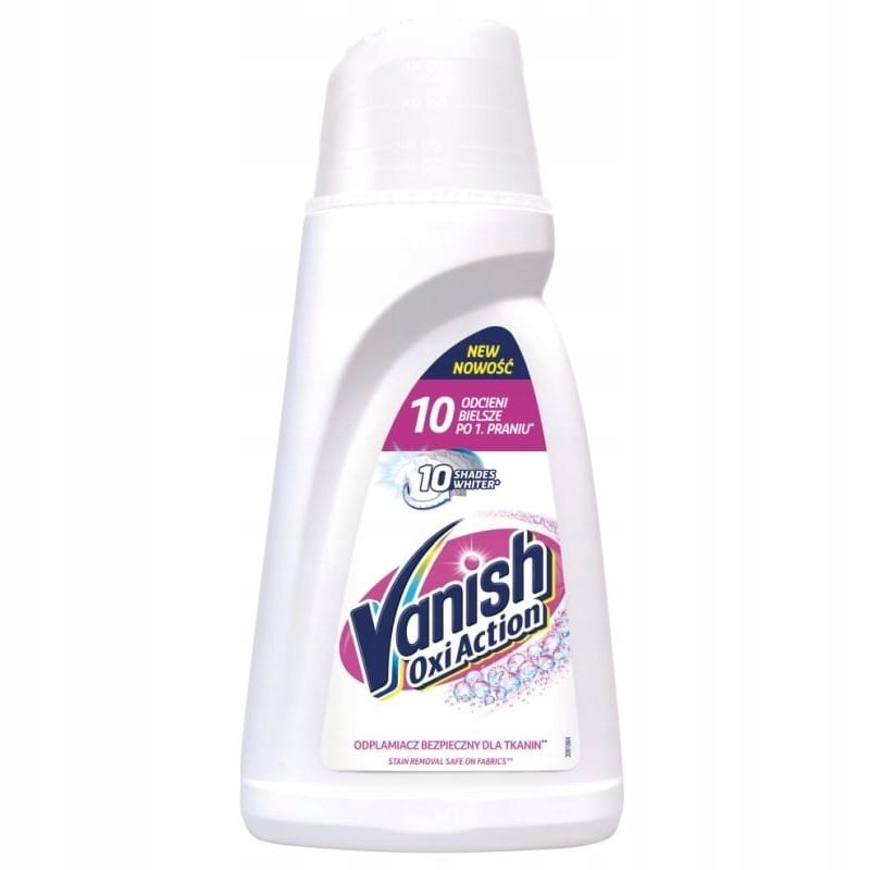 

Vanish Oxi Action Odplamiacz Do Białych Tkanin 1L