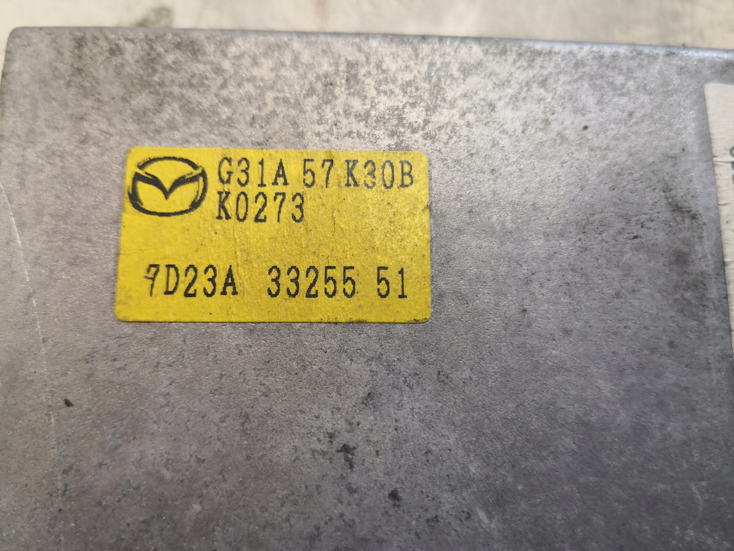 modulo SENSOR airbag MAZDA 6 KOMBI G31A57K30B