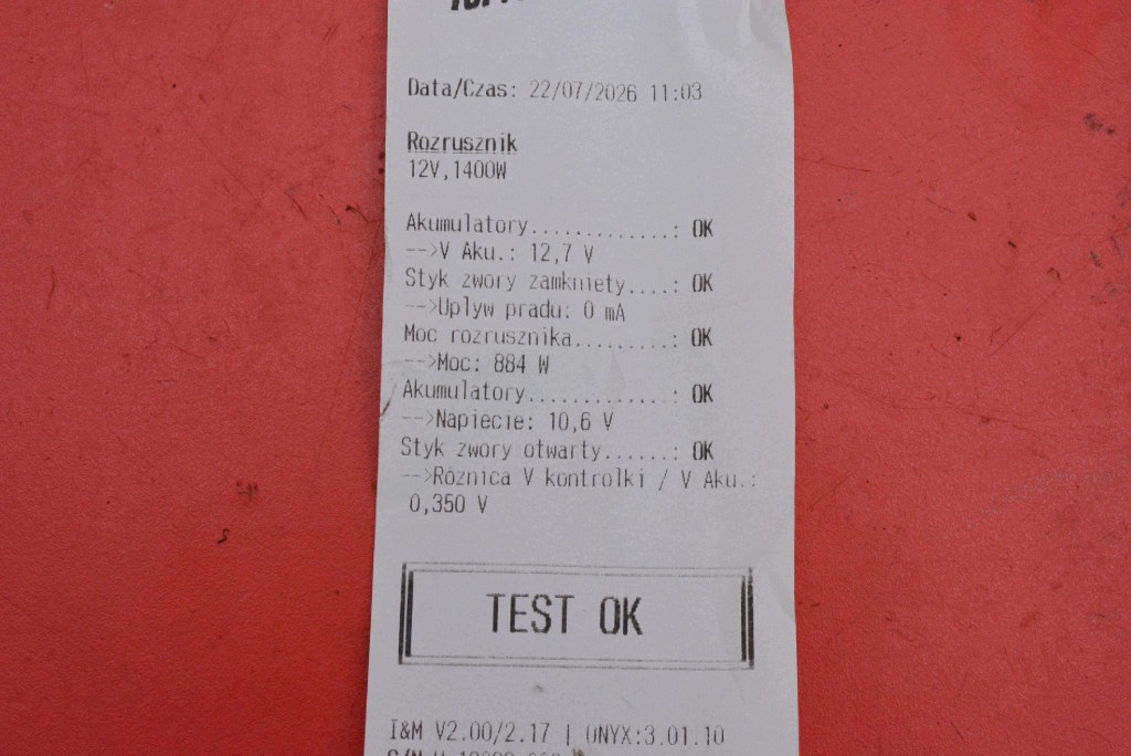 starter test 233008820R DACIA DUSTER 2 II 1.0 TCE 90 KM 17-21