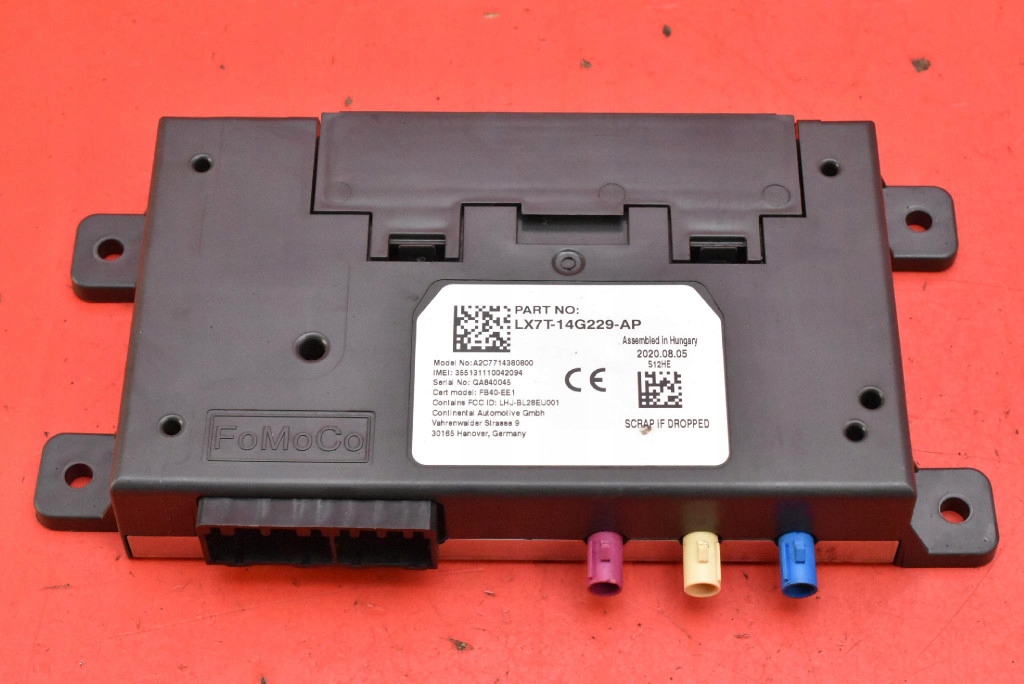 control unit module TELEMATIC LX7T-14G229-AP FORD FOCUS MK4 18-21