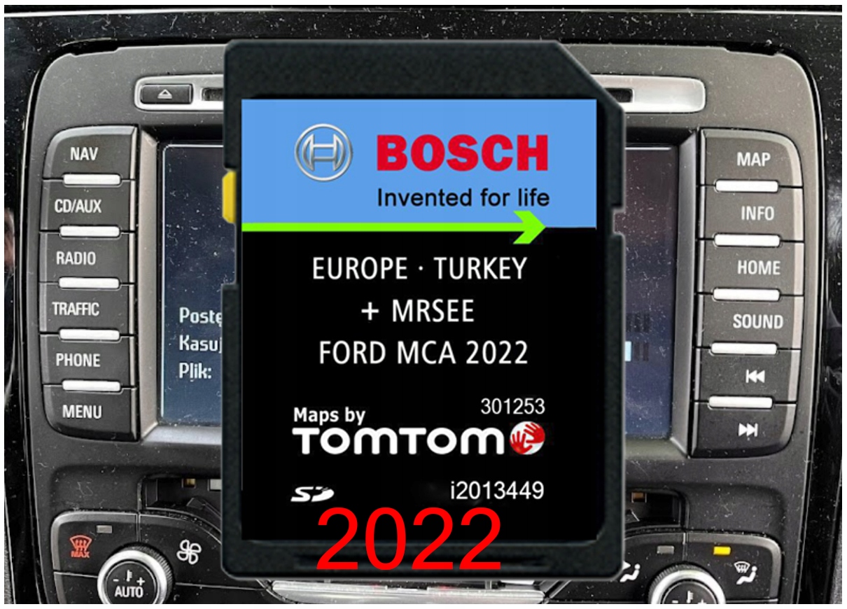 Mapy Pro Navigaci Ford Mca Nx 2022 Eu Nejnovější