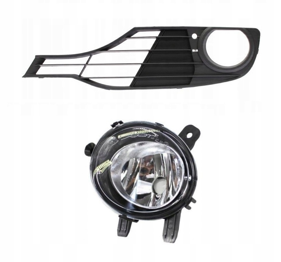 Bmw 3 F30 2012 Nárazníková Krytka Halogenová Krytka, Pravá Mřížka