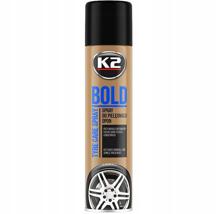 

K2 Bold Nabłyszczanie Opon Czernidło Pielęgnacja