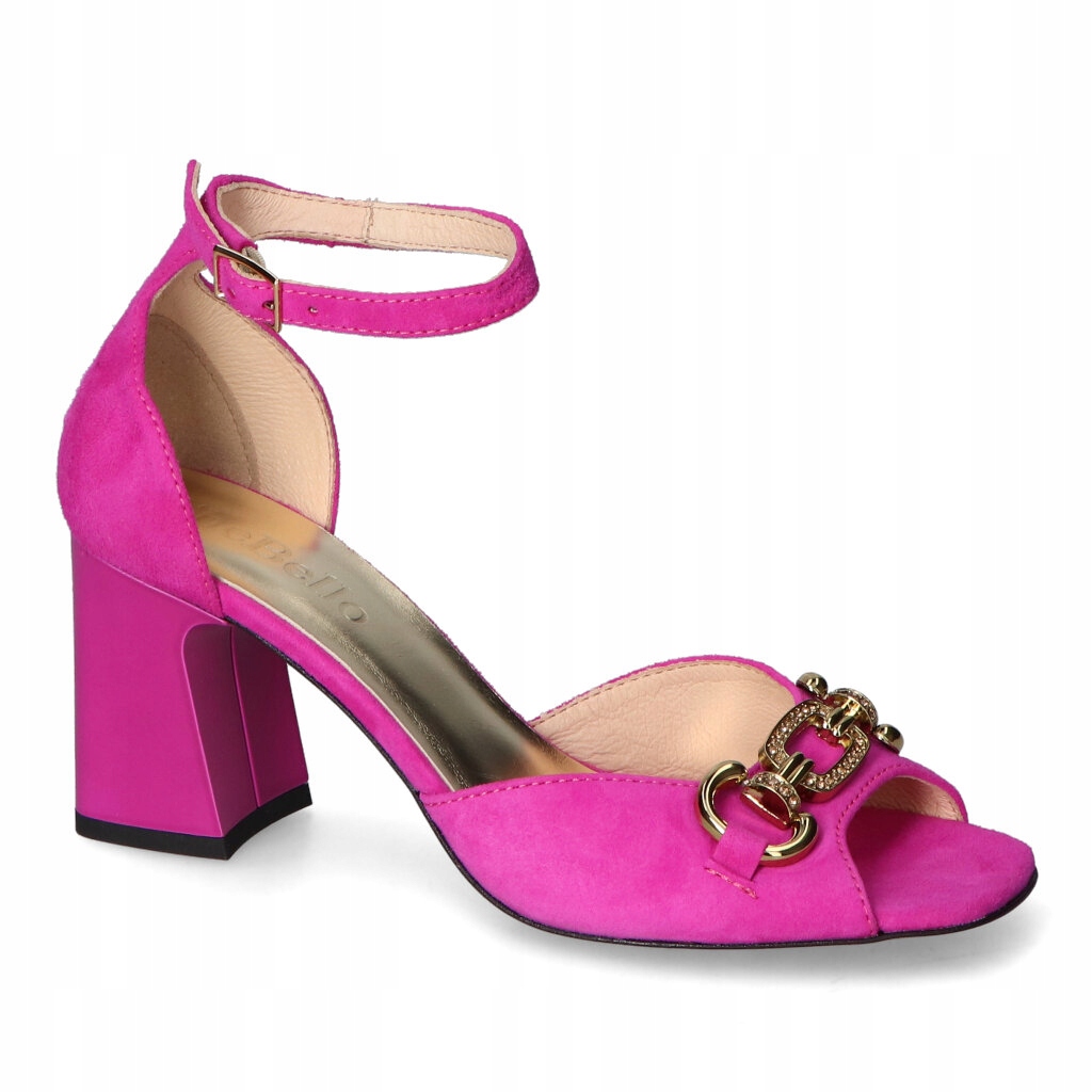 Sandály Chebello 4080-152 Fuchsia semiš 37