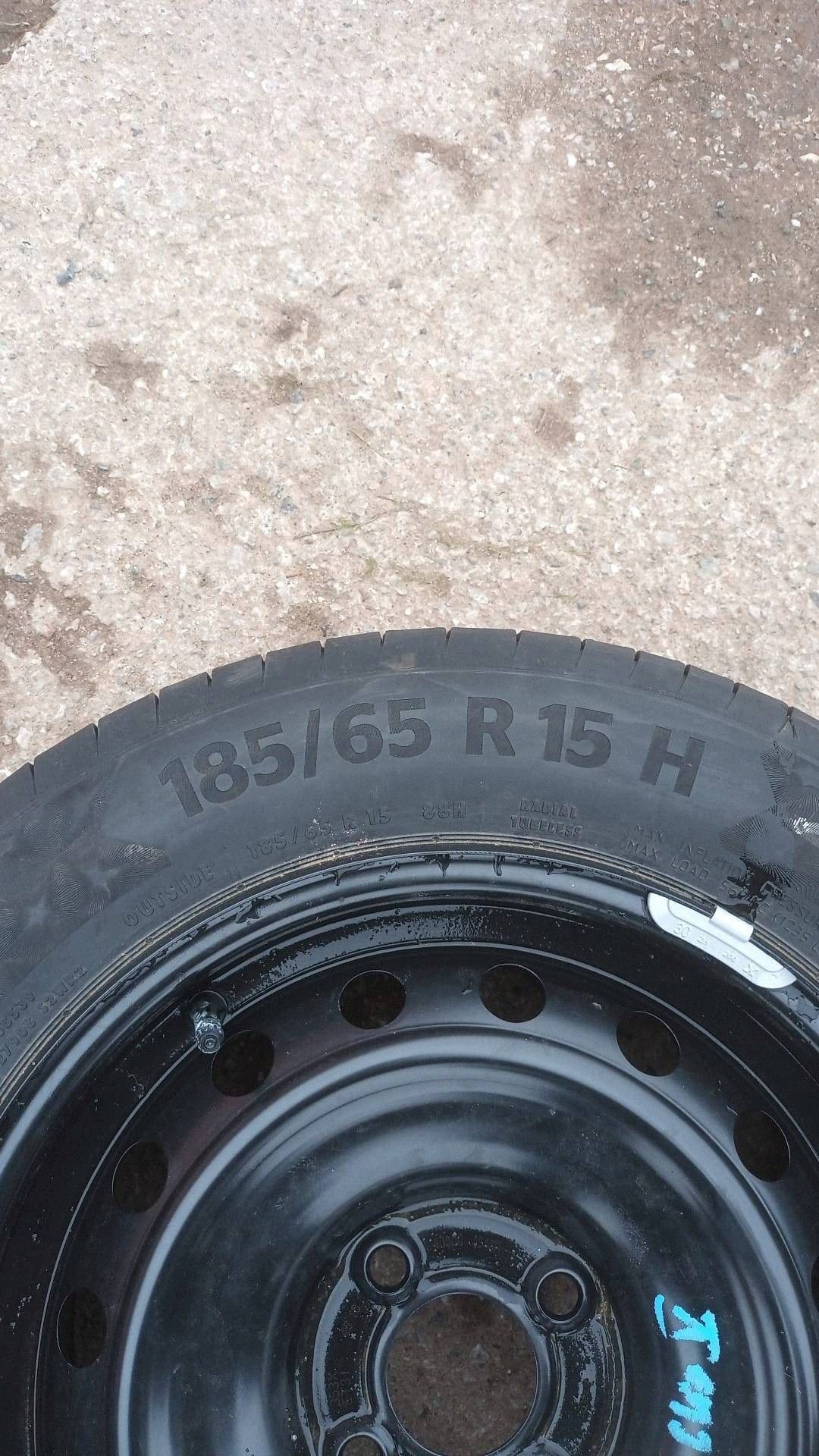 wheel spare R15 Renault Clio V 185/65 Continental