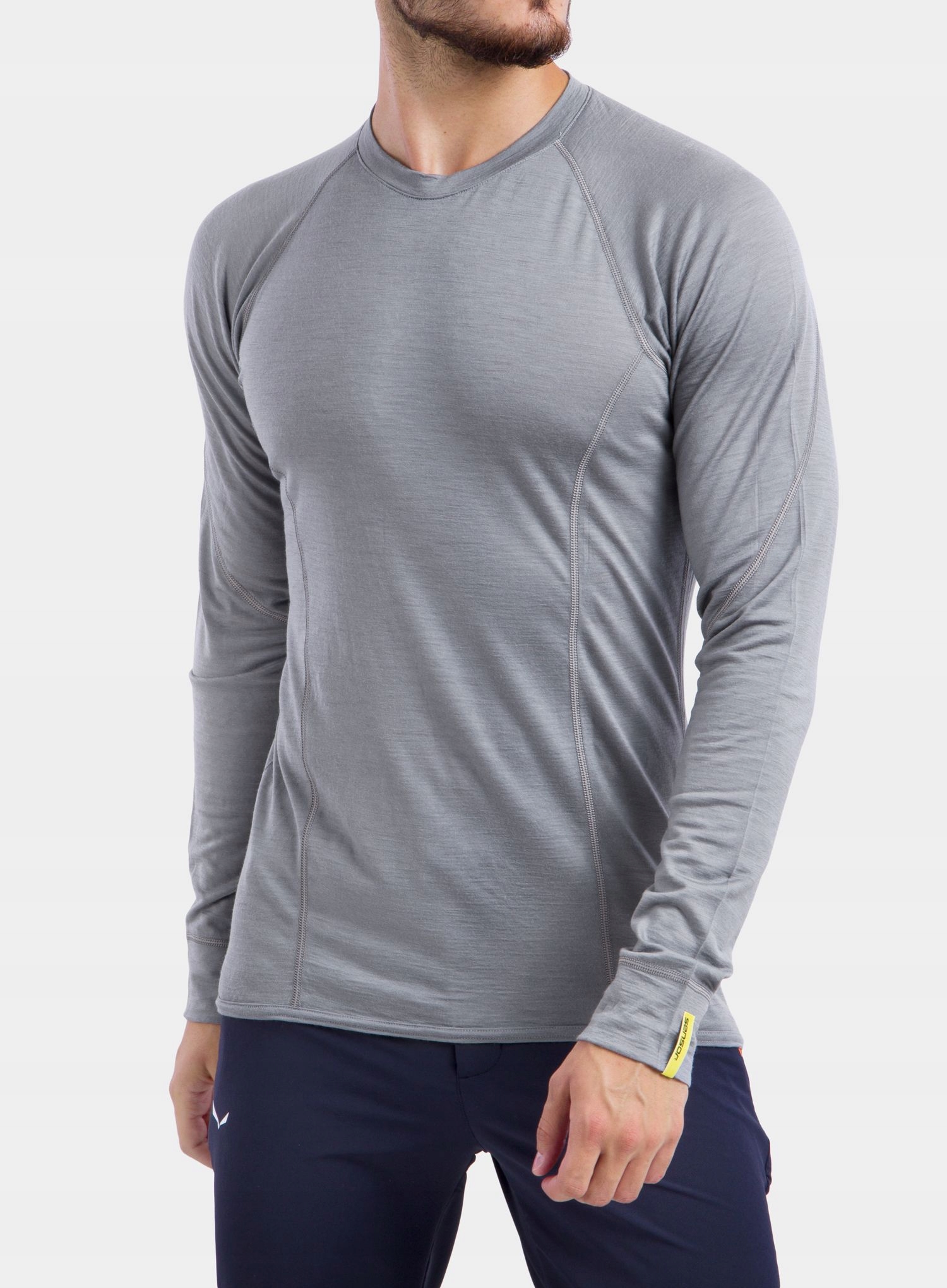 Technická Mikina Sensor Merino Active Tee L/s šedá velikost S