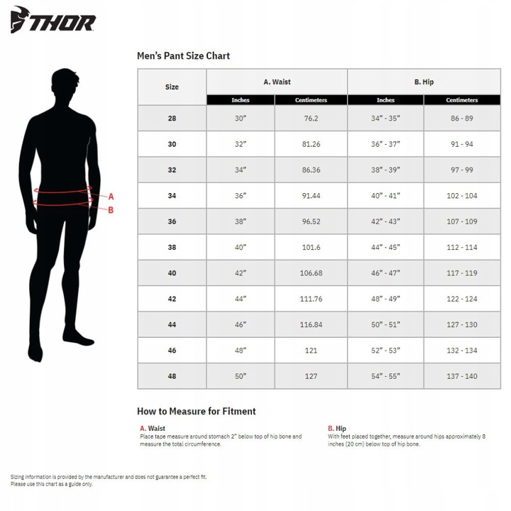KOMPLET CROSS ENDURO THOR SECTOR BIRDROCK ROZ 30/M Rozmiar M