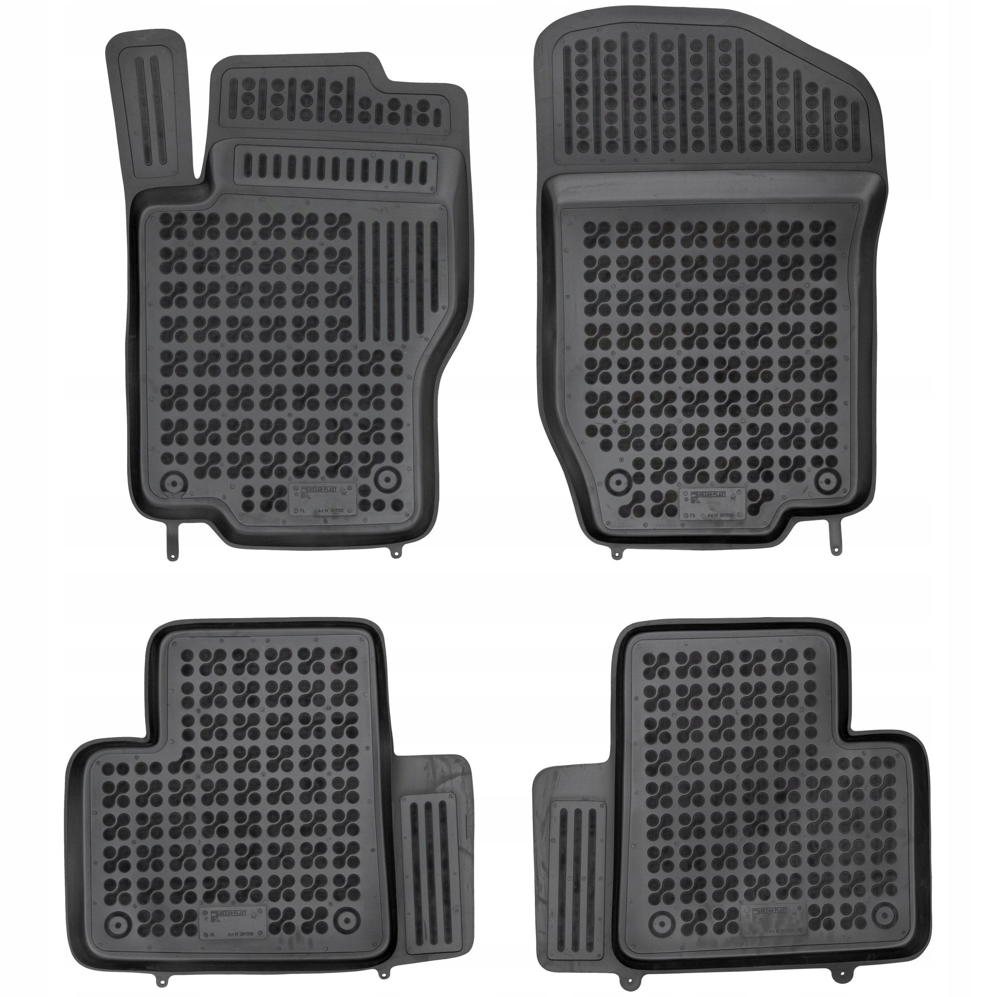 

Dywaniki korytka gumowe Mercedes ML W164 2005-2011