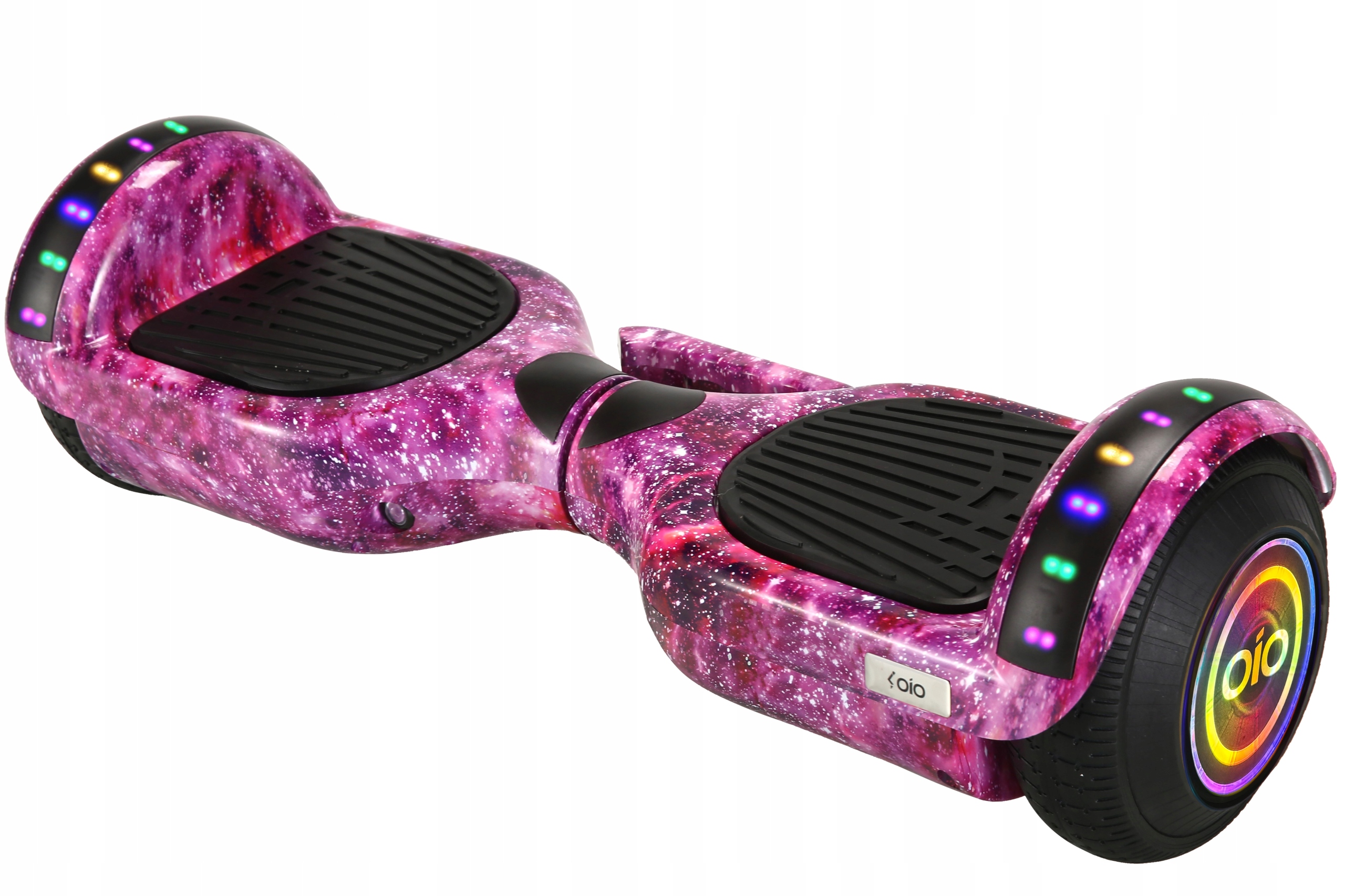 Deskorolka Elektryczna Oio 6,5" 400 W Różowa Dla Dzieci bluetooth Głośnik