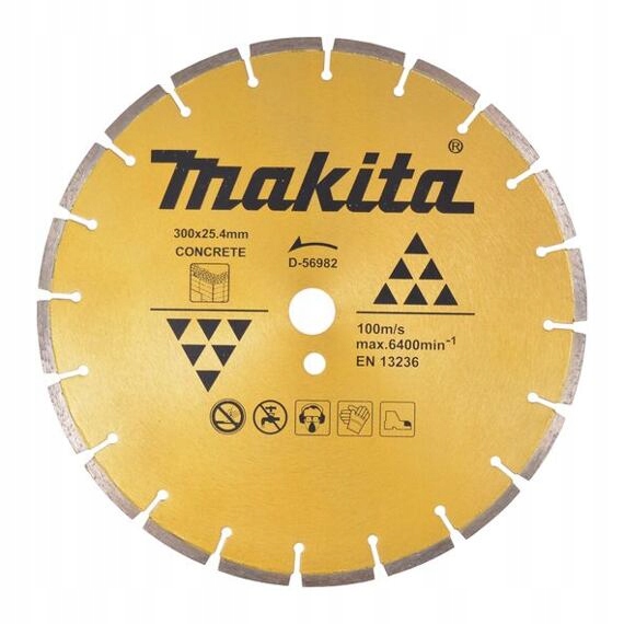 Makita D-56982 diamantový kotúč 300*25,4*7,5mm na betón