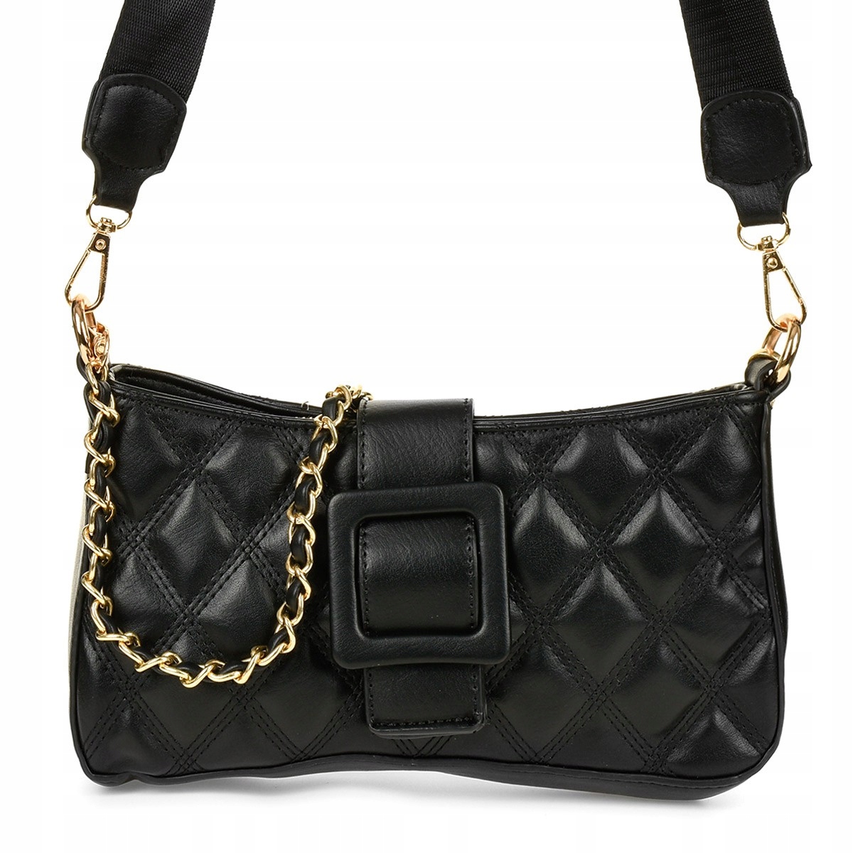 

Damska Mała Torebka Listonoszka pikowana