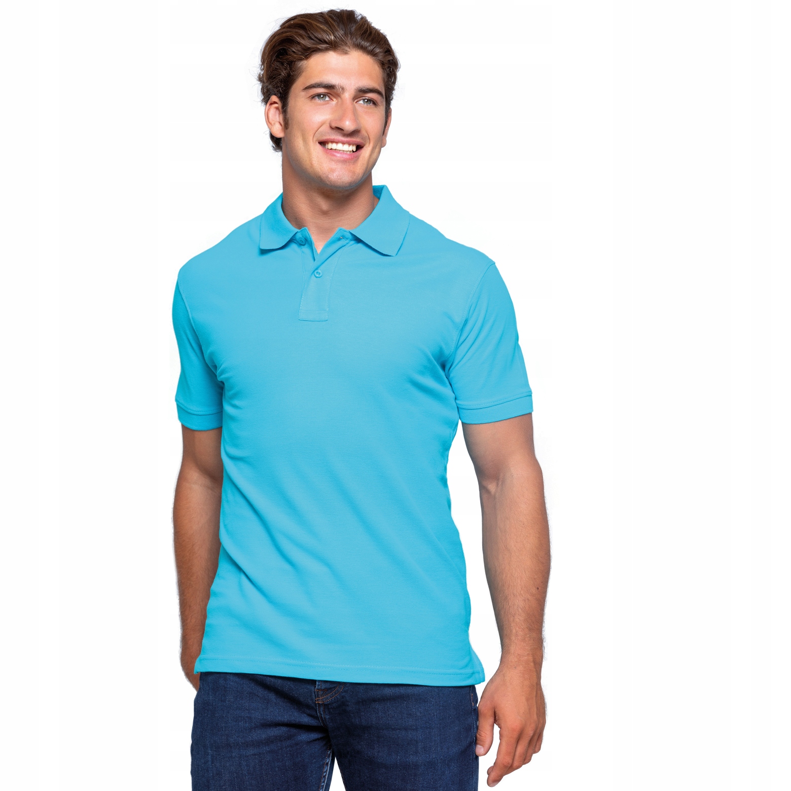 

Jhk Polo Męska Koszulka Polo Polówka - L